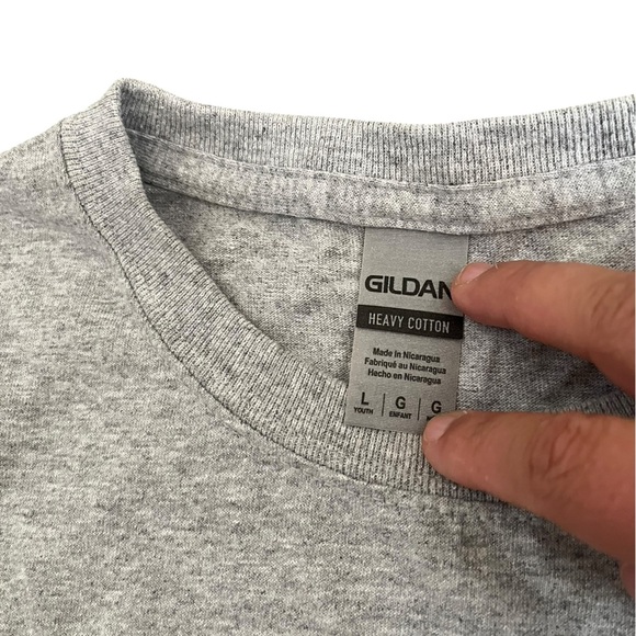 Colorado Gildan Heather Gray Heavy Cotton T-Shirt - Picture 2 of 2